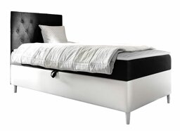 Kontinentales Bett Baltimore 171 (Soft 017 + Fresh 17 Auf der Linken 90 x 200 cm)