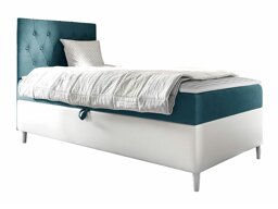 Kontinentales Bett Baltimore 171 (Soft 017 + Fresh 34 Auf der Linken 90 x 200 cm)