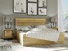 Conjunto de dormitorio Stanton F128 (Luminoso madera)