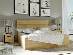 Conjunto de dormitorio Stanton F128 (Luminoso madera)