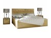 Conjunto de dormitorio Stanton F128 (Luminoso madera + Roble)