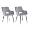 Set di sedie Denton 907 (Grigio)