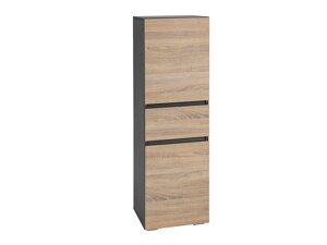 Cabinet de baie neancorat Denton BD101 (Antracit + Stejar)