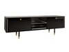 TV stol Merced C100 (Crna + Sjajno crna)