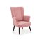 Fotel Houston 955 (Rózsaszín + Fekete)