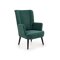 Krēsls Houston 955 (Tumši zaļš + Melns)
