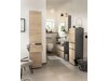 Bagno mobile lavabo Denton BD113 (Antracite + Sonoma quercia)