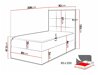 Boxspringbett Baltimore 180 (Soft 011)