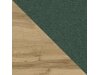 Kontinentales Bett Baltimore 182 (Wotan eichenholzoptik + Faro 7 120 x 200 cm)