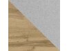Kontinentales Bett Baltimore 182 (Wotan eichenholzoptik + Faro 16 140 x 200 cm)