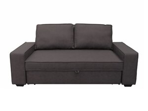 Καναπές κρεβάτι Mesa 381 (Σκούρο καφέ)