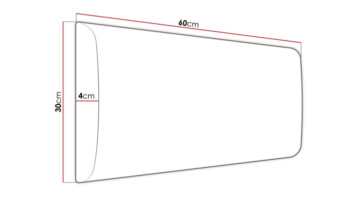 Mīksts sienas panelis 264164 (60x30)