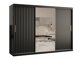 Kleiderschrank Hartford 339 (Schwarz)