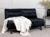 Καναπές κρεβάτι Dallas 1713 (Μαύρο)