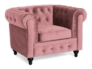 Chesterfield krēsls Manor House B105 (Tumši rozā)