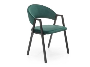 Krēsls Houston 1348 (Tumši zaļš + Melns)