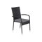 Silla de exterior Dallas 736 (Negro)