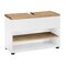 Bagno mobile lavabo Denton 1025 (Bianco + Quercia)