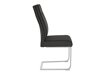 Conjunto de cadeiras Denton 1027 (Antracite + Prata)