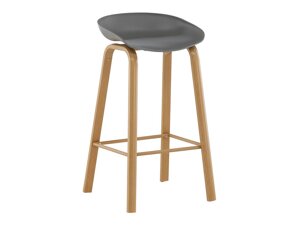 Барный стул Dallas 3252 (Серый + Светло-коричневый)