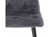 Conjunto de sillas Denton 1031 (Negro + Antracita)