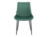 Conjunto de cadeiras Denton 1035 (Verde + Preto)