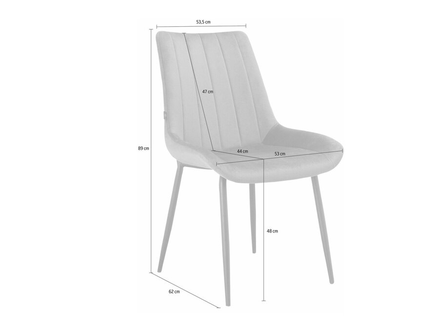 Krēslu komplekts Denton 1035 (2 gab.)