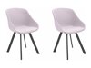 Conjunto de cadeiras Denton 1040 (Rosé)