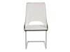 Kėdžių komplektas Denton 1043 (Balta + Juoda)