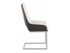 Conjunto de sillas Denton 1043 (Blanco + Negro)