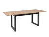 Asztal Findlay H106 (Artisan tölgy + Antracit)