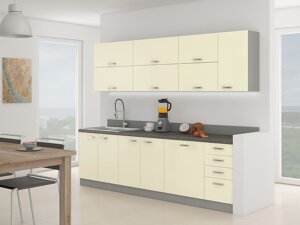 Ensemble de cuisine modulaire Multi Cream 123