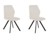 Kėdžių komplektas Denton 1046 (Balta)