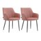 Set di sedie Denton 1047 (Fucsia)