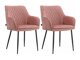 Conjunto de cadeiras Denton 1047 (Rosé)