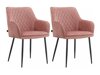 Conjunto de cadeiras Denton 1047 (Rosé)