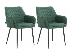 Krēslu komplekts Denton 1047 (Zaļš)