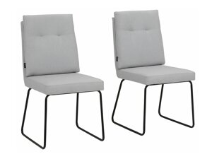 Kėdžių komplektas Denton 1049 (Šviesi pilka)