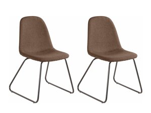 Conjunto de sillas Denton 1056 (Marrón)