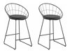 Set scaune joase de bar Denton 1059 (2buc.)