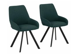Стол комплект Denton 1061 (Тъмно зелено)