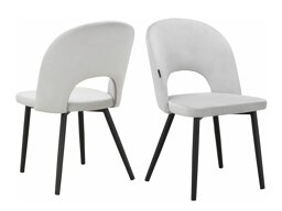 Conjunto de cadeiras Denton 1065 (Cinzento claro)