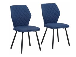 Set di sedie Denton 1067 (Blu scuro)