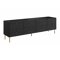 Mueble TV Charlotte 171 (Negro + Dorado)