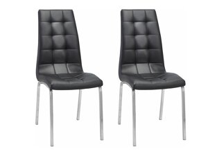 Conjunto de sillas Denton 1074 (Negro)