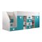 Lit haut Hartford 366 (Blanc + Brillant Turquoise + Blanc brillant)