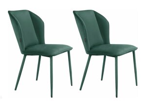 Krēslu komplekts Denton 1090 (Zaļš)