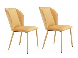 Kėdžių komplektas Denton 1090 (Geltona)