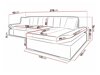 Угловой диван Comfivo 219 (Matana 01)