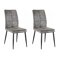 Set di sedie Denton 1091 (Grigio)